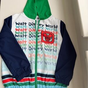 Walt Disney World Youth Size S Hooded Windbreaker